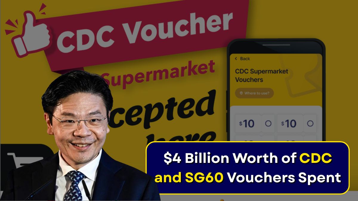 $4 Billion Worth of CDC and SG60 Vouchers Spent