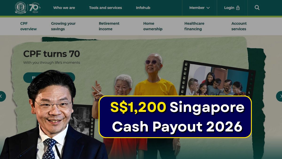 S$1,200 Singapore Cash Payout 2026