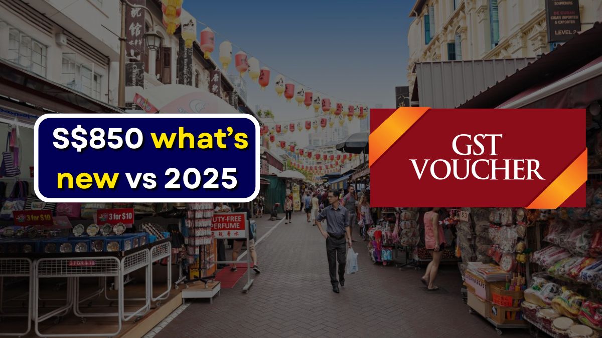 S$850 GST Voucher