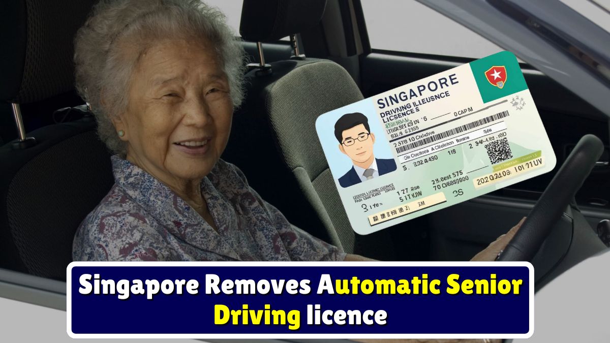Singapore Removes Automatic Senior Driving licence